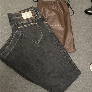 Dolce & Gabbana Men's Dark Gray Straight Jeans never worn from Italy size 32x32